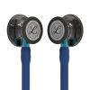 Stetoscop 3M Littmann Cardiology IV Bleumarin capsula fumurie reflexie ablastru 6202- capsula vedere frontala